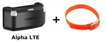 Garmin Alpha LTE + Halsband orange / SET!